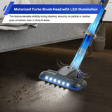 Stick Vacuums: V8 150W Handheld Stick Vacuum Cleaner 40 Min Runtime LED
