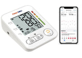 Monitoring & Testing: Bluetooth Blood Pressure Monitor, Large Cuff 22-42cm, Digital, Smartphone Compatible
