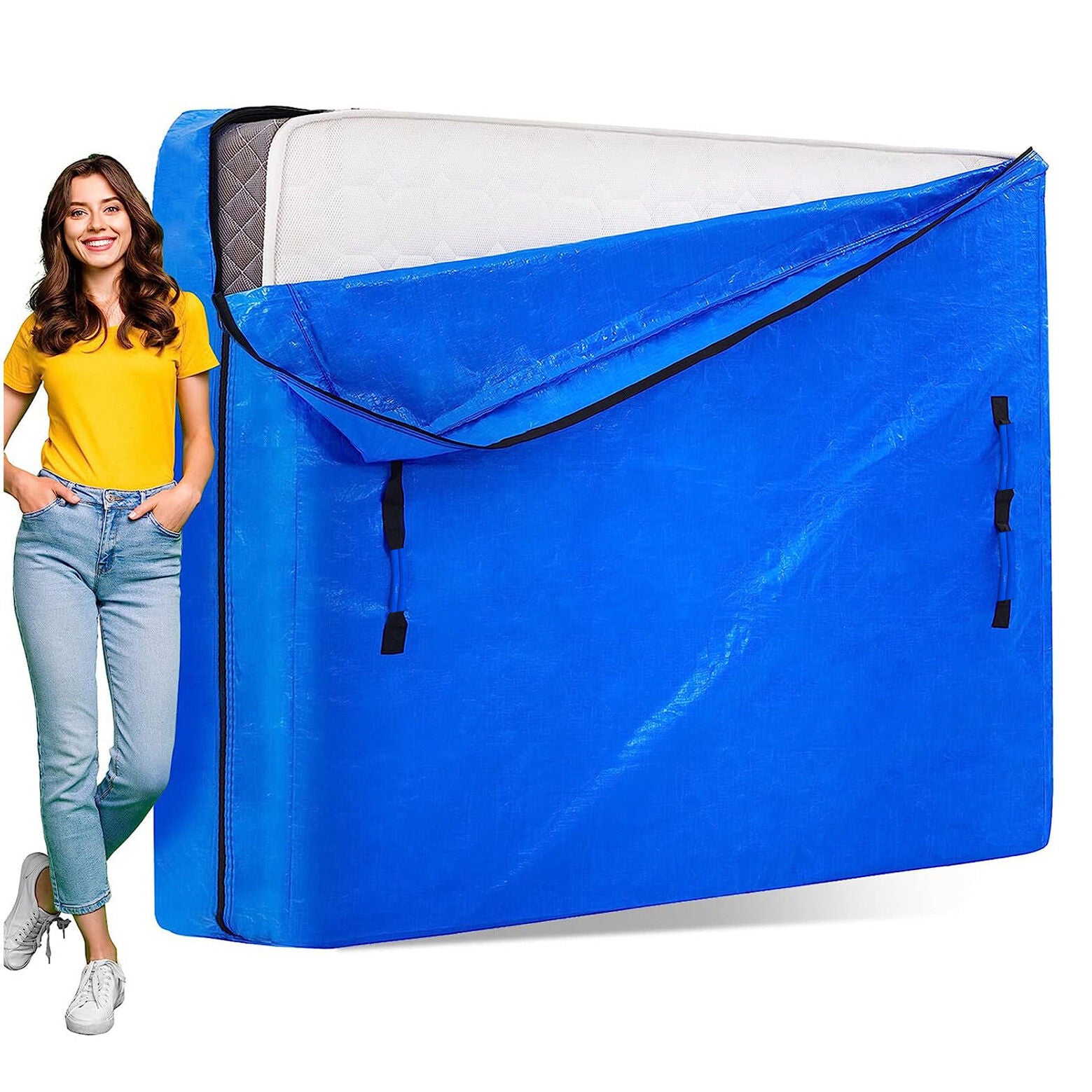 Cosmetic & Toiletry Bags: King Size Mattress Bag Waterproof Dust Protector 207x187 cm