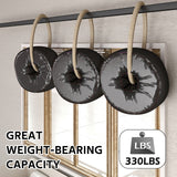 Audio Accessories: Sliding Barn Door Hardware Kit Rust Resistant Heavy Duty 1.83m