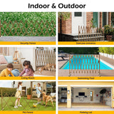 Fence & Gate Accessories: Expandable Aluminum Garden Fence Gate Rectangular