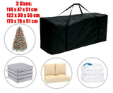 Outdoor Furniture Accessories: Extra Large Christmas Tree Storage Bag 116x47x51cm Waterproof