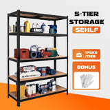 Wall Storage Racks: Heavy Duty Steel Warehouse Shelving Rack Storage 180cm
