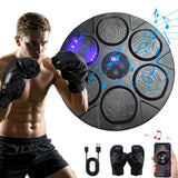 Boxing & Martial Arts: Bluetooth Smart Punching Bag Wall Pad 9 Speeds w/ Gloves