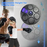 Boxing & Martial Arts: Bluetooth Smart Punching Bag Wall Pad 9 Speeds w/ Gloves