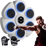 Camera Accessories: Bluetooth Boxing Machine Wall Mount White, Gloves Included,