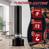 Boxing & Martial Arts: Standing Boxing Bag Punch Training for Adults Kids 170cm