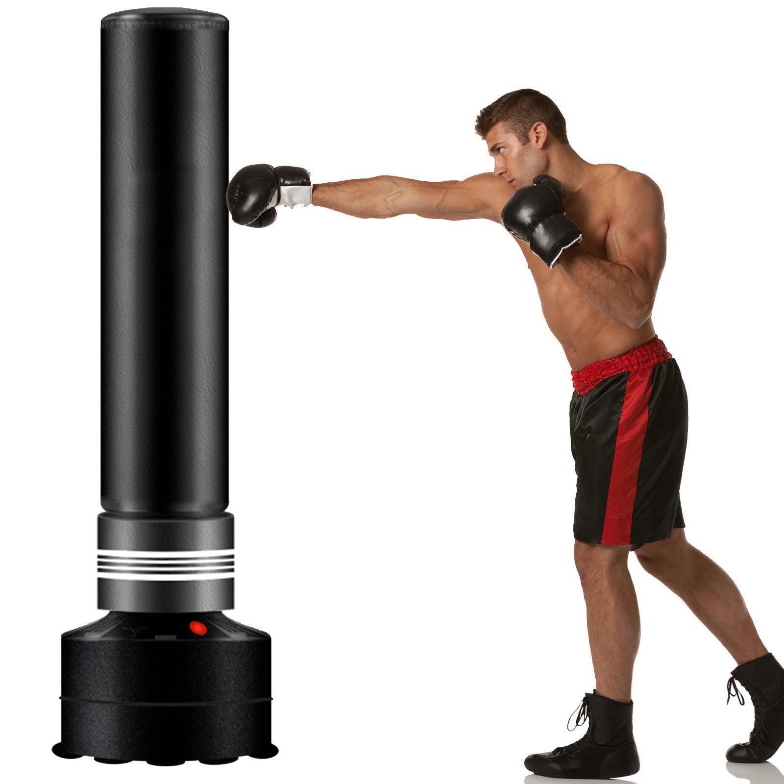 Boxing & Martial Arts: Standing Boxing Bag Punch Training for Adults Kids 170cm