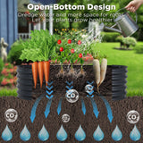 Garden Beds & Planters: Oval Raised Garden Bed 160x80x42cm Galvanised Steel Planter