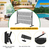 Fencing: Retractable Aluminium Garden Gate Pet Fence Durable Indoor Outdoor