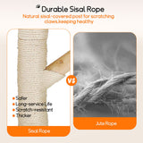 Cat Scratching Posts: Cat Tree Tower Condo Scratcher Bed Sisal Plush Toy Ball