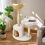 Cat Scratching Posts: Cat Tree Condo Activity Center Sisal Scratcher Tower