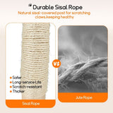 Cat Scratching Posts: Cat Tree Condo Activity Center Sisal Scratcher Tower
