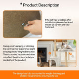 Cat Scratching Posts: Cat Tree Condo Activity Center Sisal Scratcher Tower