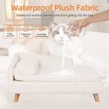 Arm Chairs & Recliners: Luxury Pet Sofa Bed 70cm Rectangular Soft Cushion Anti-skid