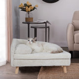 Arm Chairs & Recliners: Luxury Pet Sofa Bed 70cm Rectangular Soft Cushion Anti-skid