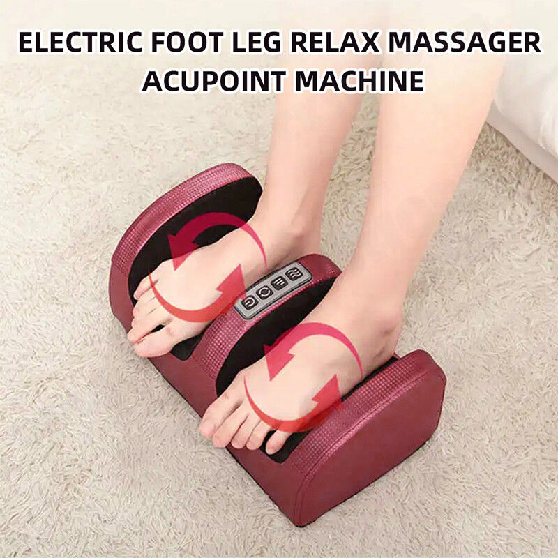 Massage Chairs: 24W Electric Foot Massager with Infrared Therapy & Timer, AC