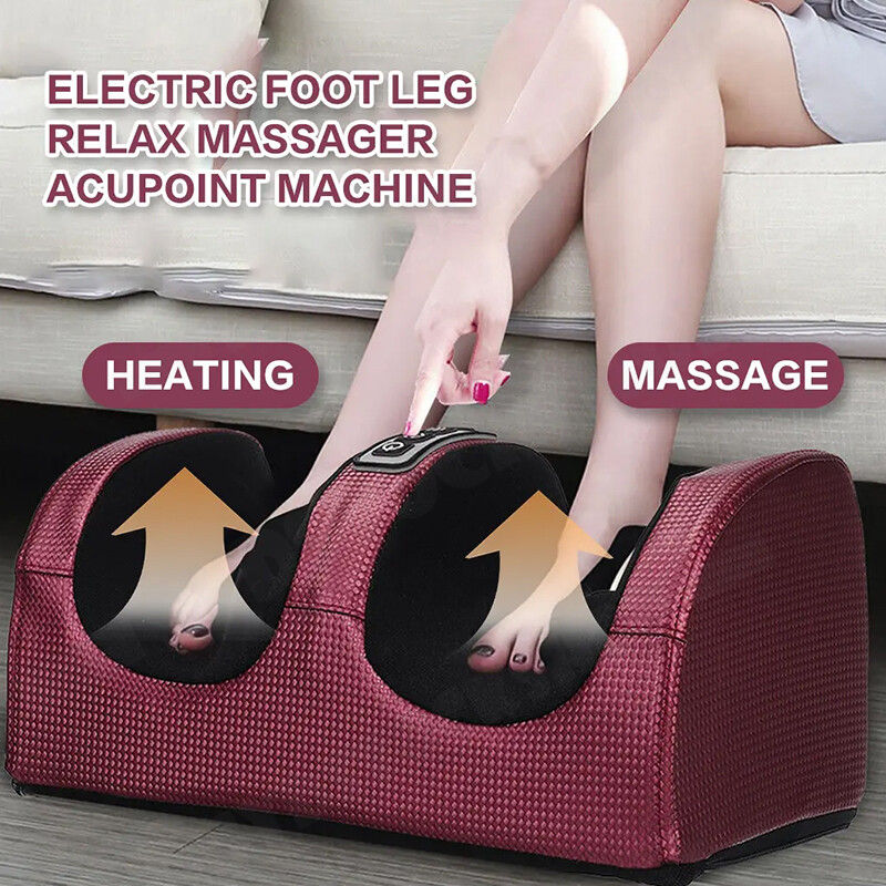 Massage Chairs: 24W Electric Foot Massager with Infrared Therapy & Timer, AC