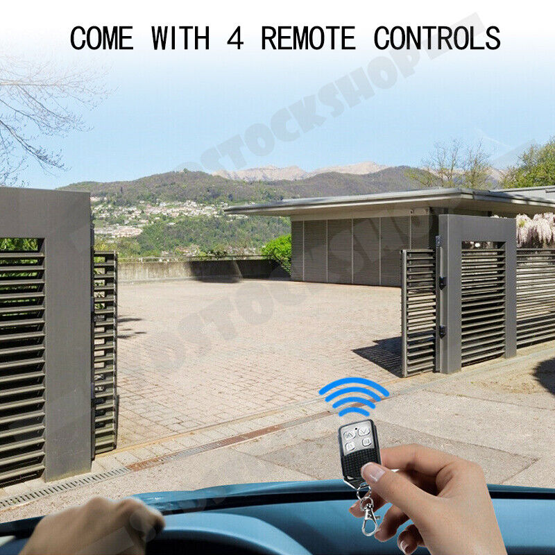 Fence & Gate Accessories: 2000KG Automatic Sliding Gate Opener Commercial Residential + APP