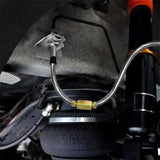 Automotive Repair & Speciality Tools: 25Ft 3/16'' OD Steel Zinc Brake Line Tubing Kit 150MPa +32 Fittings