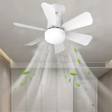 16.5 Ceiling Fan with LED Light 3-Speed Remote Control