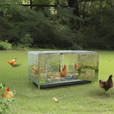 Coop & Hutch Accessories: Stainless Steel Chicken Coop XL House/Coop