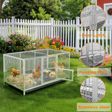 Coop & Hutch Accessories: Stainless Steel Chicken Coop XL House/Coop