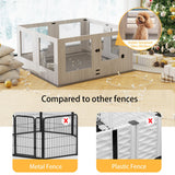 Dog Kennels: Large Dog Indoor Whelping Box, Tempered Glass & MDF