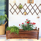 Garden Beds & Planters: Medium Raised Garden Bed 60x30x33cm Wooden Planter Box