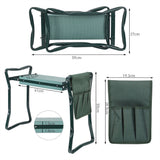 Supports & Braces: XXL Garden Kneeler Seat Stool with Pocket, 150kg Load