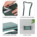 Supports & Braces: XXL Garden Kneeler Seat Stool with Pocket, 150kg Load