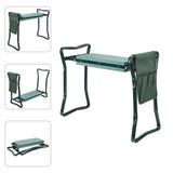 Supports & Braces: XXL Garden Kneeler Seat Stool with Pocket, 150kg Load