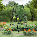Fencing: XL Heavy Duty Garden Trellis for Climbing Plants with Netting