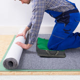 Supports & Braces: Premium Kneeling Pad Green/Grey Large Comfort Knee Mat