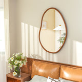 Mirrors: Large Art Deco Asymmetrical Wall Mirror 74.3x110cm
