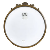 Mirrors: Baroque Antique Round Wall Mirror D�cor 60x64.5cm
