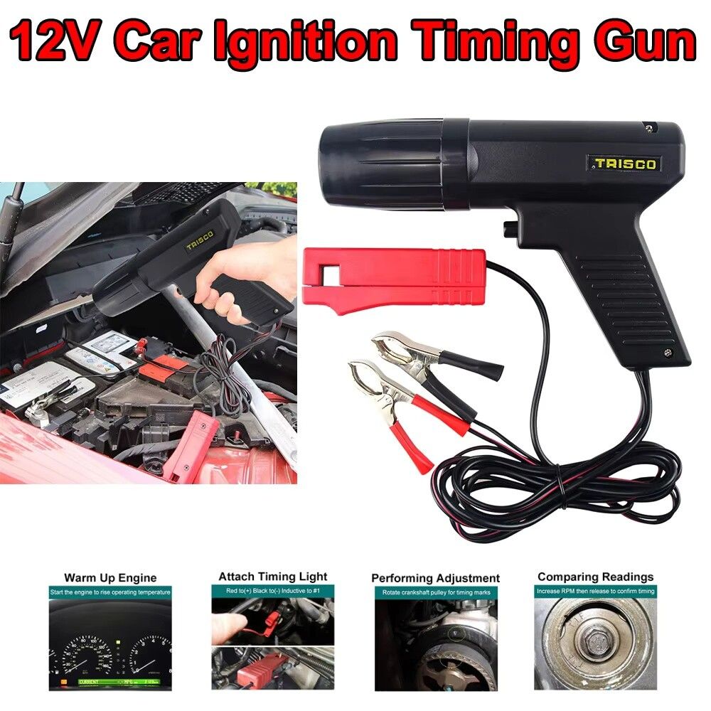 Automotive Repair & Speciality Tools: Universal 12V Ignition Timing Light Strobe Lamp 1.36m Cable