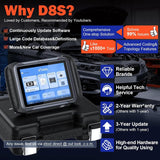 Scanners: D8S OBD2 Scanner Diagnostic Tool 2025 Newest Version