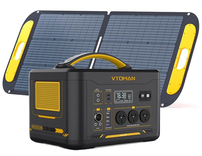 Fountain & Ponds Accessories: Jump 1000 1000W 1408Wh Power Station + 110W Solar Panel