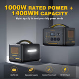 Fountain & Ponds Accessories: Jump 1000 1000W 1408Wh Power Station + 110W Solar Panel