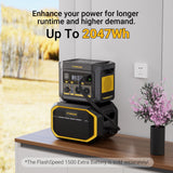 Generators: FlashSpeed 600 600W 499Wh AC/DC Portable Power Station Generator
