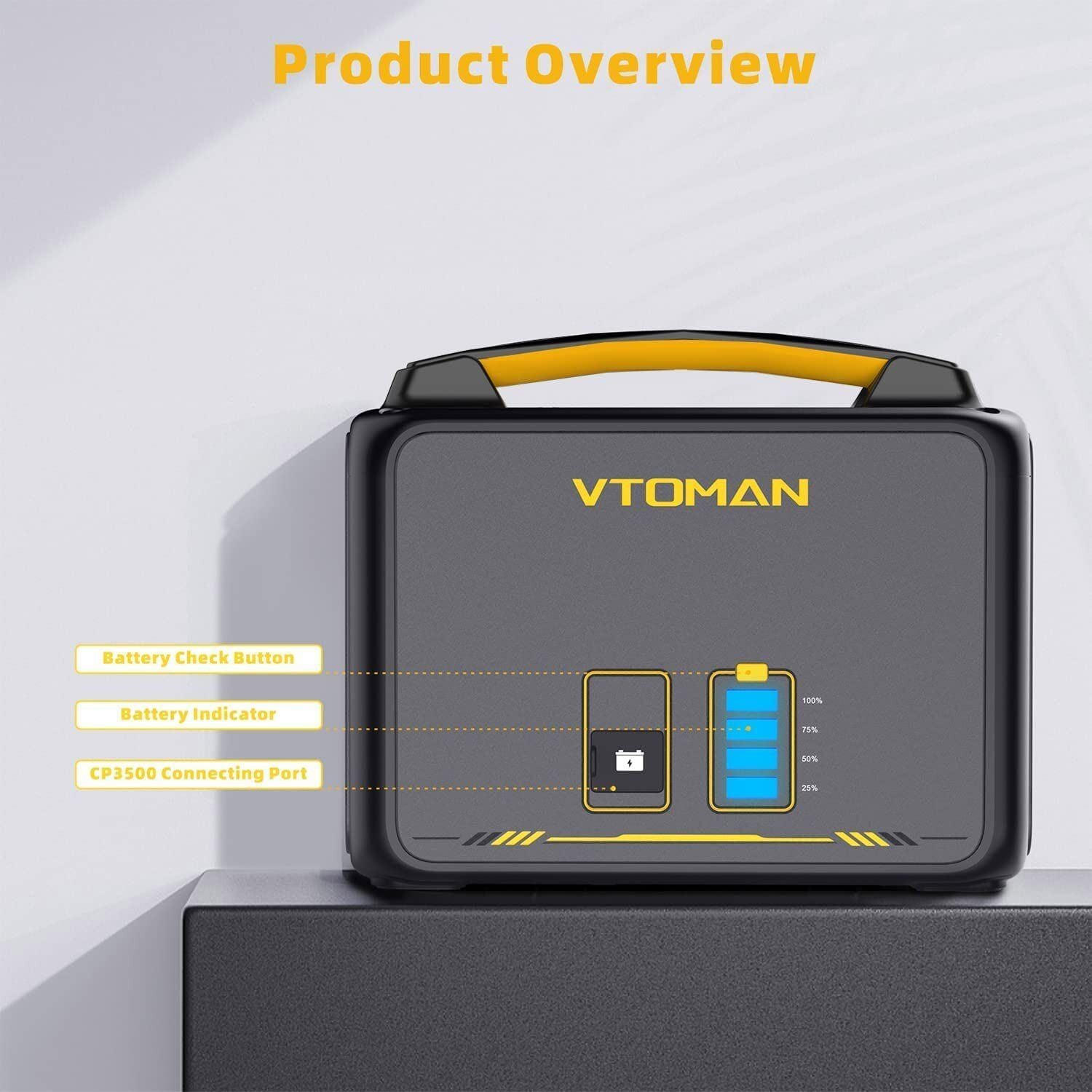 Power Banks & Chargers: 640Wh Solar Expansion Battery LiFePO4 BMS Jump 600X