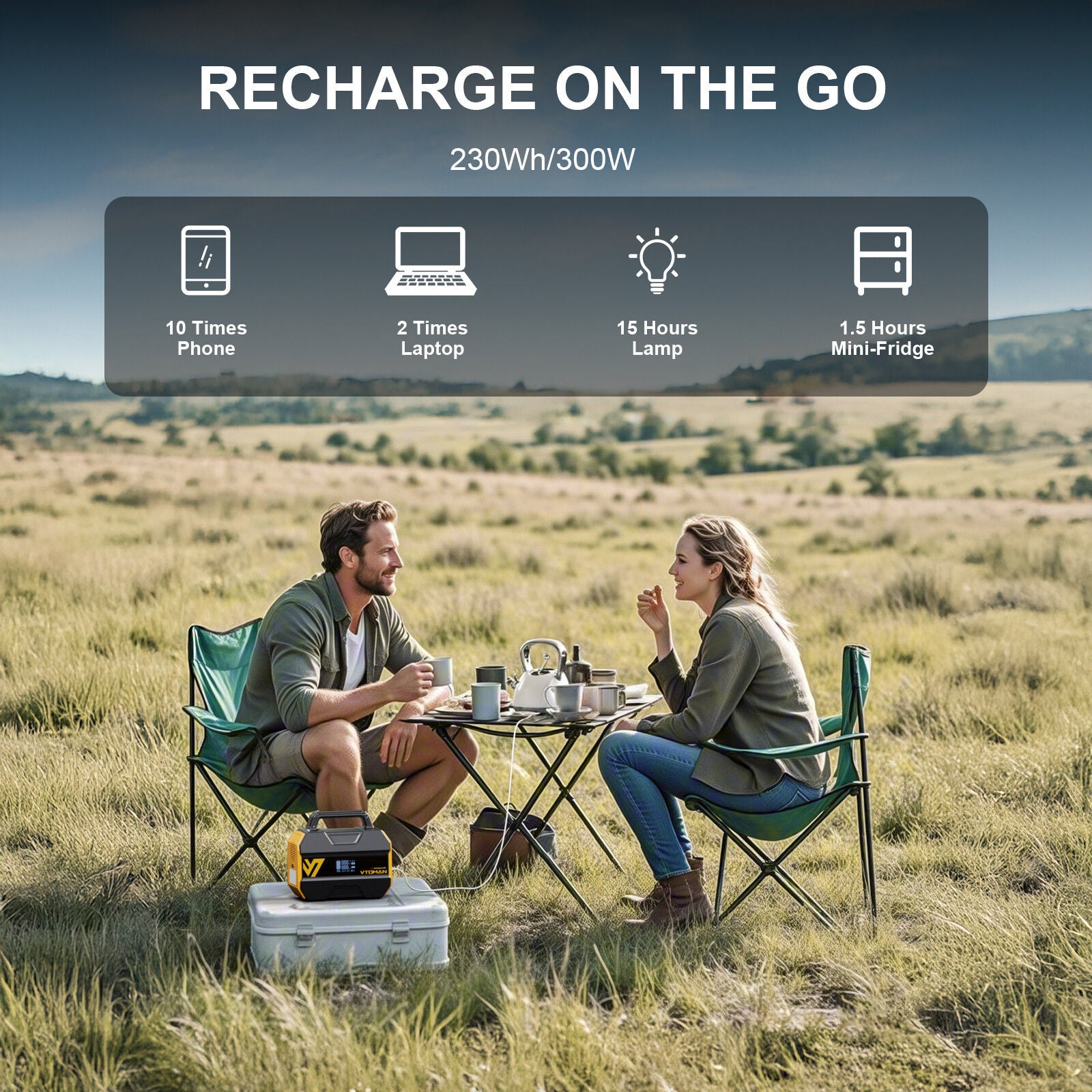 Batteries & Generators: FlashSpeed 300 Solar Power Station 600W AC/DC for Camping AU