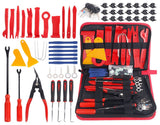 65pcs Car Trim Removal Tool Set Pry Bar Dash Kit