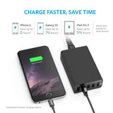Powerboards & Adapters: 40W 5-Port USB Wall Charger Fast AC Adapter Multi Travel