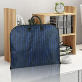 Duffel Bags: Blue Men Suit Garment Bag Zippered Dustproof Travel Organizer