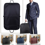 Duffel Bags: Blue Men Suit Garment Bag Zippered Dustproof Travel Organizer