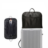 Duffel Bags: Blue Men Suit Garment Bag Zippered Dustproof Travel Organizer