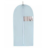 Clothing & Wardrobe Storage: Blue Garment Bag 60x100cm Dustproof Suit Dress Coat Cover Protector AU