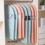 Women's Jackets & Coats: Pink Garment Bag Dustproof Dress Suit Coat Cover 60x100cm Protector AU